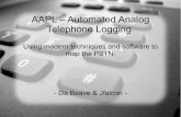 AAPL- Automated Analog Telephone Logging