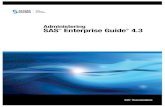 Administering SAS Enterprise Guide 4.3