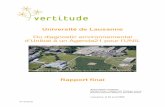 Université de Lausanne Du diagnostic environnemental d'Unibat à ...