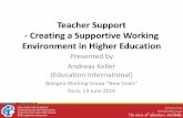Teacher Support - Creating a Supportive Working Environment in ...