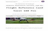 (UoE-AG) Flight Reference Card Tarot 680 Pro