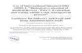 Use of International Standard ISO 10993-1, "Biological evaluation of ...