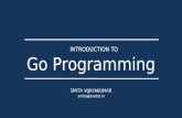 Introduction to Go programming