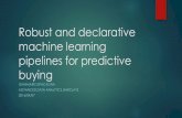 Robust and declarative machine learning pipelines for predictive buying at Barclays