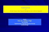 Ppt for vc sir  climate change dr. ashok patel