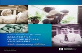 2016 Profile of Home Buyers & Sellers