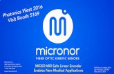 MICRONOR-PW2016 MR303 Product Demonstration (No Video) dated 10-Feb-2016