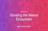 Growing the Mesos Ecosystem