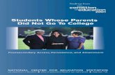 Student Whose Parents Did Not Go To College