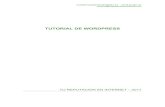 TUTORIAL DE WORDPRESS EN PDF