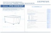 PS99BSP User manual - Hitachi