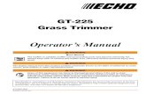 Echo Grass Trimmer GT-225