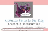Historica Fantasia, Development Blog 01 Introduction