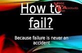 How to fail by Mirza Yawar Baig