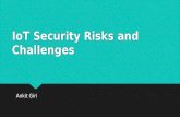 IoT Security Risks and Challenges
