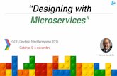 Designing with microservices - Daniele Mondello