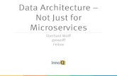 Data Architecturen Not Just for Microservices