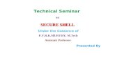 Secure shell ppt