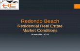 November 2016 Redondo Beach Real Estate Market Trends Update
