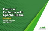 HBaseConEast2016: Practical Kerberos with Apache HBase