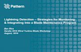 Lightning detection - strategies for monitoring & integrating into a blade maintenance program