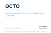 Practical advice to build a data driven company