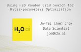 Using H2O Random Grid Search for Hyper-parameters Optimization