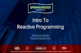 Intro to Reactive Programming