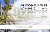 Autonomous Vehicles and Reducing GHG