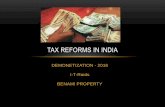 Tax reform in india 2017