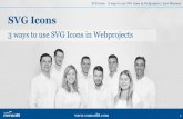 3 ways to use SVG icons in Webprojects