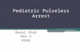 Pediatric pulseless arrest