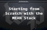 Starting from Scratch with the MEAN Stack