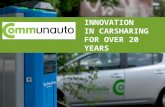Marco Viviani, Communauto - Communauto: Innovation in Carsharing For Over 20 Years