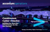 Continuous cyber attacks: Building the next-gen infrastructure