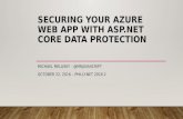 Securing your azure web app with asp.net core data protection