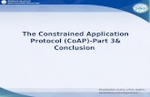 The constrained application protocol (co ap)  part 3