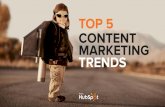 Top 5 Content Marketing Trends - ad:tech Australia