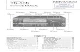 Kenwood - TS-50S Service manual