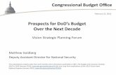 Prospects for DOD’s Budget Over the Next Decade