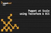 PuppetConf 2016: Scaling Puppet on AWS ECS with Terraform and Docker – Maxime Visonneau, Trainline