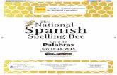 National Spelling Bee - National Spanish Spelling Bee