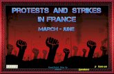 Protests and Strikes in France
