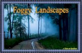 Foggy Landscapes - animated widescreen