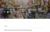 Virtual Reality and Experiential Marketing