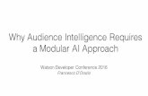 Watson DevCon 2016: Why Audience Intelligence Requires a Modular AI Approach