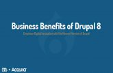 Business benefits of Drupal 8