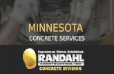 Minnesota Concrete Contractor - Randahl Construction, Inc.