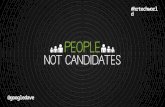 People, Not Candidates