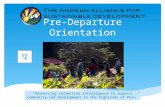 AASD Solidarity Program Pre-Departure Orientation